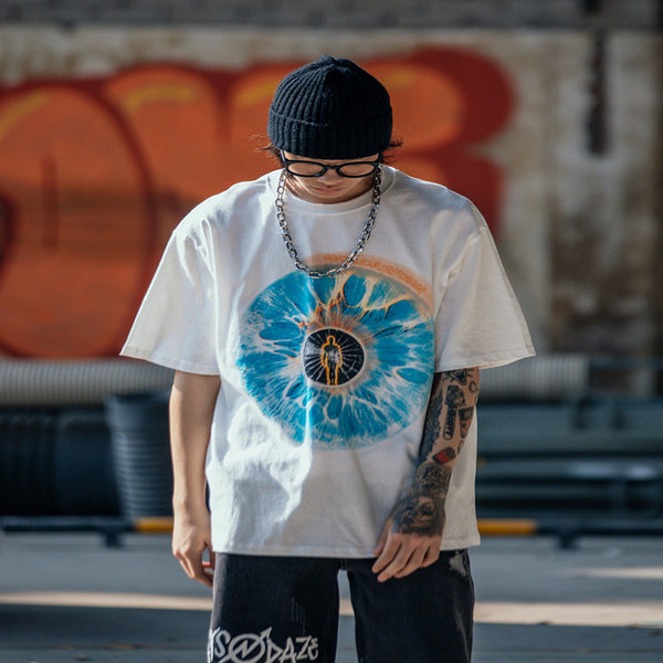Playera Hombre Verano Diseño 3D Moda Urbana Tendencia Ins