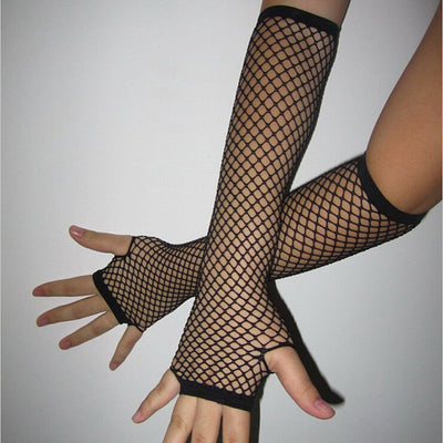 Guantes Largos de Malla Versátiles - Accesorios Combinables - Image 3