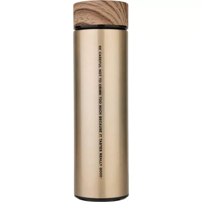 Taza Ejecutiva de Acero Inoxidable 304 con Diseño Veta de Madera - Image 6