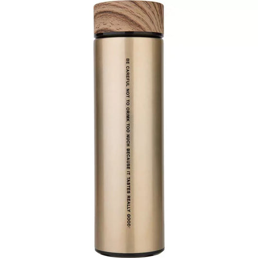 Taza Ejecutiva de Acero Inoxidable 304 con Diseño Veta de Madera - Image 6