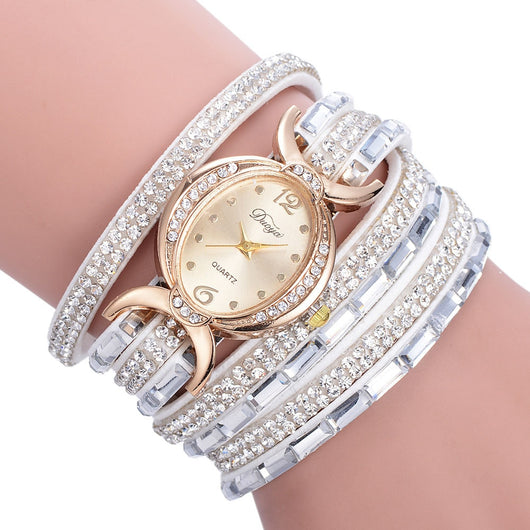 Reloj de Pulsera para Mujer con Brillantes - Elegancia Casual - Image 13
