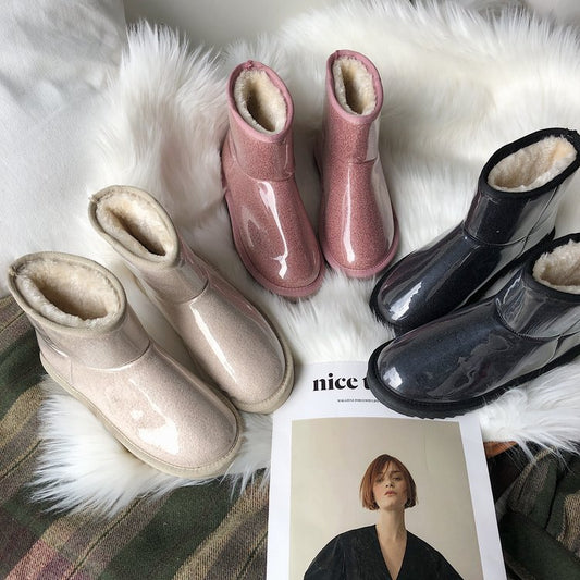 Botas de Nieve Casuales Impermeables con Punta Redonda - Image 2