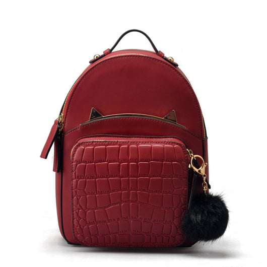Mochila Bolso de Cuero para Mujer Estilo Coreano Campus - Image 11