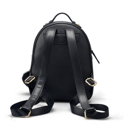 Mochila Bolso de Cuero para Mujer Estilo Coreano Campus - Image 2