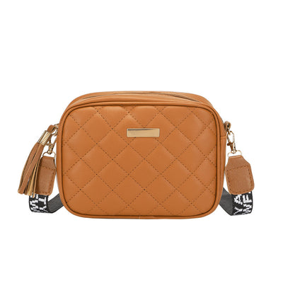 Bolsa Cámara Cuadrada Pequeña con Bordado de Diamantes - Image 16