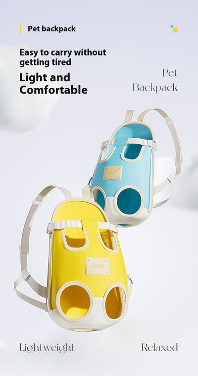 Mochila Portátil para Gatos con Arnés de Pecho - Image 14