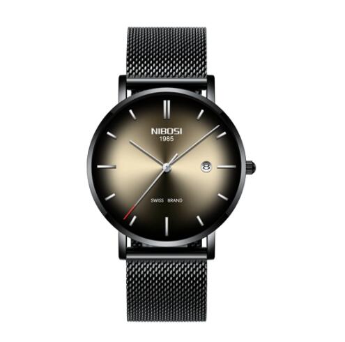 Reloj de Hombre Nibosi Elegante Acero Inoxidable - Resistente al Agua con Calendario - Image 21