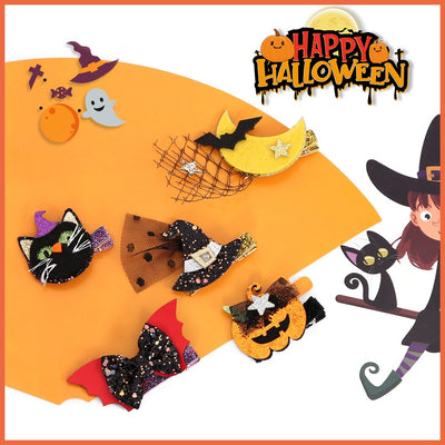 Clip Pumpkin Bow - Pasador Decorativo Calabaza - Image 15