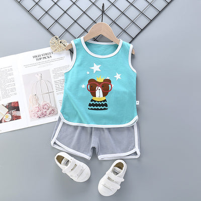 Conjunto de Algodón Puro para Niños y Niñas - Image 7