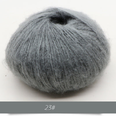 Suéter y chal de mohair para bebé con detalle de tejido - Image 81