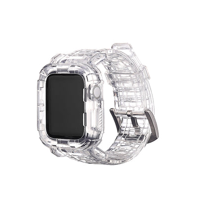 Correa Transparente Glacier con Funda de Silicona