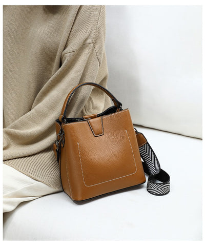 Bolso Bucket Crossbody de Moda para Mujer con Correa Ancha - Image 24