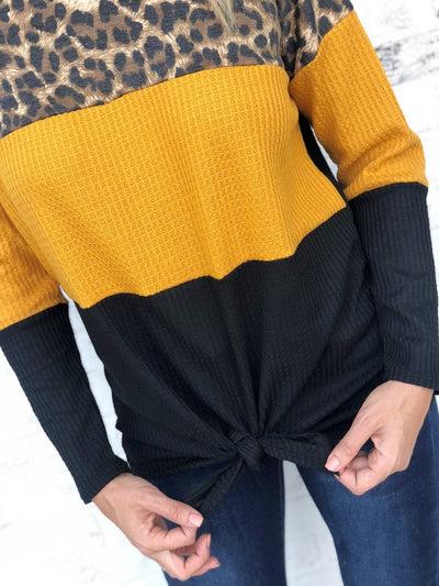 Suéter Casual con Estampado de Leopardo - Image 9
