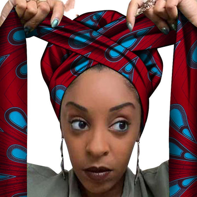 Accesorios para el cabello con estampados africanos - Image 25