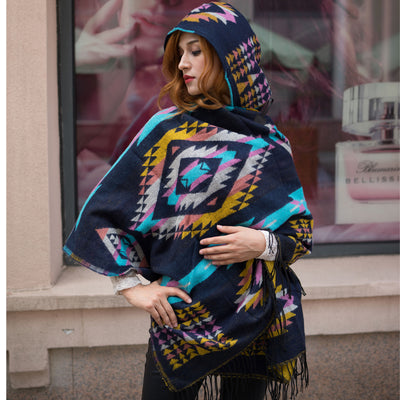 Cardigan Retro para Mujer con Borlas - Suéter Suelto Vintage de Otoño e Invierno