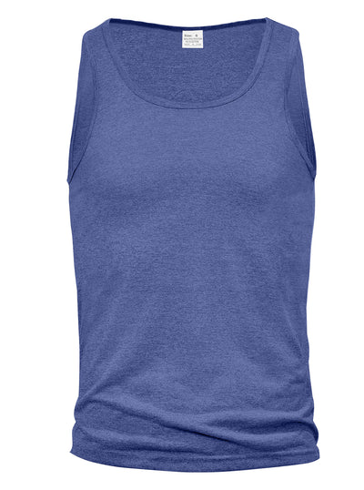Camiseta Deportiva Hombre Sin Mangas Ajuste I-Strap Colores Sólidos - Image 8