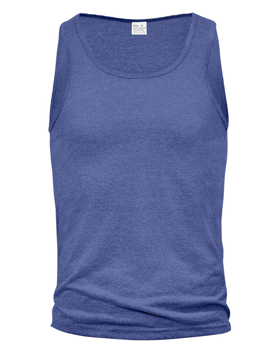 Camiseta Deportiva Hombre Sin Mangas Ajuste I-Strap Colores Sólidos - Image 8