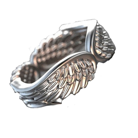 Anillo de Alas de Ángel con Plumas - Image 3