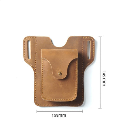 Riñonera Deportiva de Cuero para Celular - Bolsa de Almacenamiento para Correr - Image 6