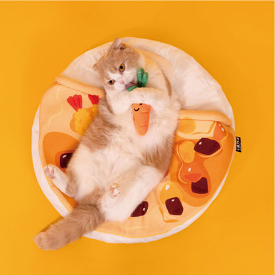 Cama Térmica para Gatos con Colchoneta Acolchada Invierno