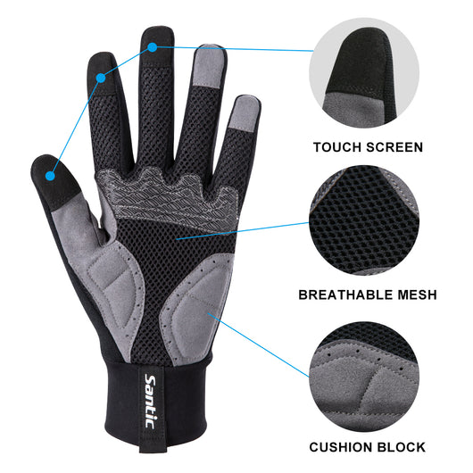 Guantes Largos Impermeables para Ciclismo - Image 3