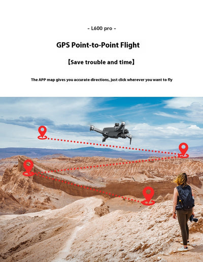 Dron L600PRO con Control Remoto Plegable y Pantalla Transparente - Image 22