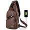 Bolsa Mensajero con Carga USB - Mochila Portátil Inteligente