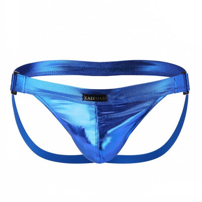 Tanga Clásica de Cuero Sintético para Hombre - Image 18