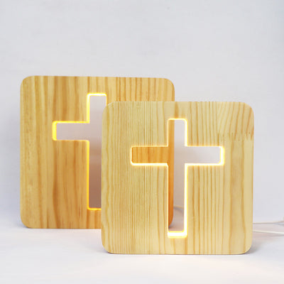 Lámpara de Noche en Madera Calada - Image 7