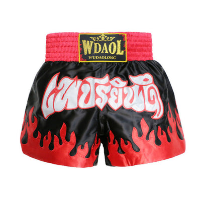 Pantalones Cortos de Muay Thai Wudaolong - Ropa de Boxeo y MMA Profesional - Image 11