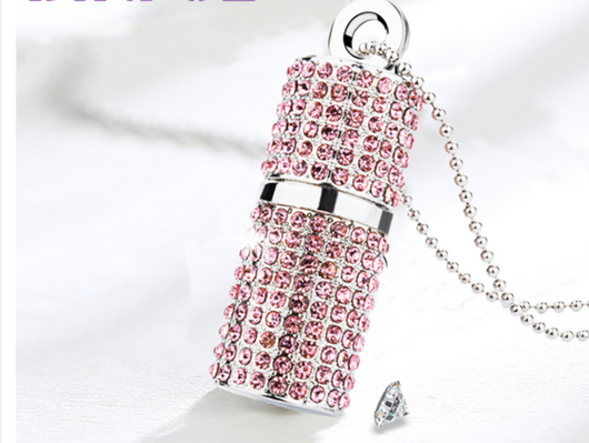 Memoria USB Lápiz Labial Cristal - Image 11