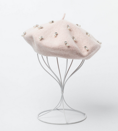 Boina de Lana con Strass Elegante - Image 13