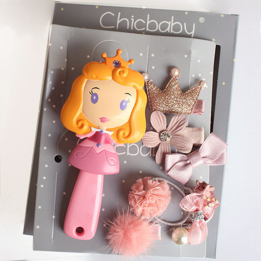 Set de Accesorios para Cabello Infantil - Horquillas, Moños y Peine Princesa - Image 30