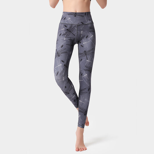 Pantalones de Yoga Estampados de Secado Rápido - Image 38
