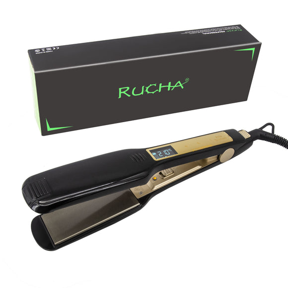 Plancha Alisadora Profesional con Pantalla Táctil para Salones de Belleza