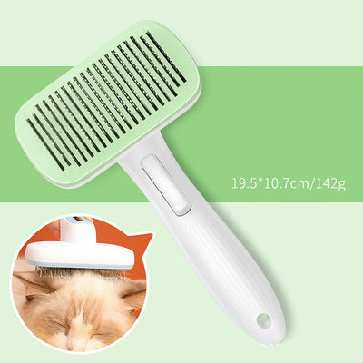 Peine Deslanador Automático para Perros y Gatos - Removedor de Pelo con Un Click - Image 11