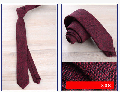 Corbata de Lana para Hombre Formal Estilo Inglaterra - Image 8