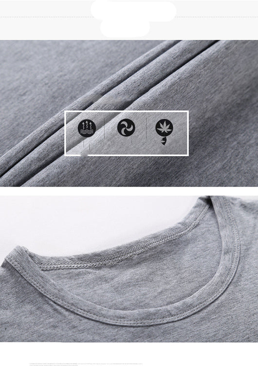 Camisa Base de Color Sólido para Hombre Joven - Image 8