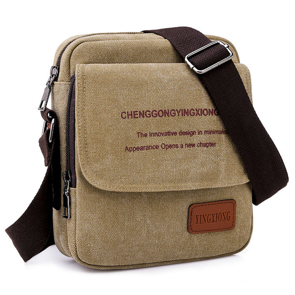 Mochila Ejecutiva de Lona con Correa de Hombro