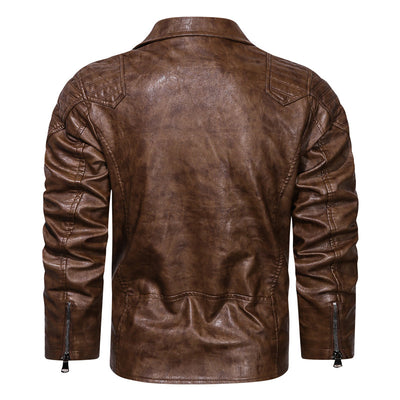 Chaqueta de Cuero PU para Motociclista - Estilo Racing Profesional - Image 4