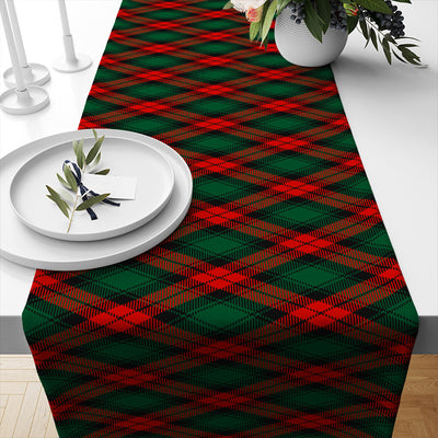 Camino de Mesa Navideño de Lino Aislante para Restaurante - Image 17