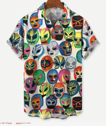 Camisa Hawaiana Estampada 3D para Hombre - Casual de Verano - Image 10