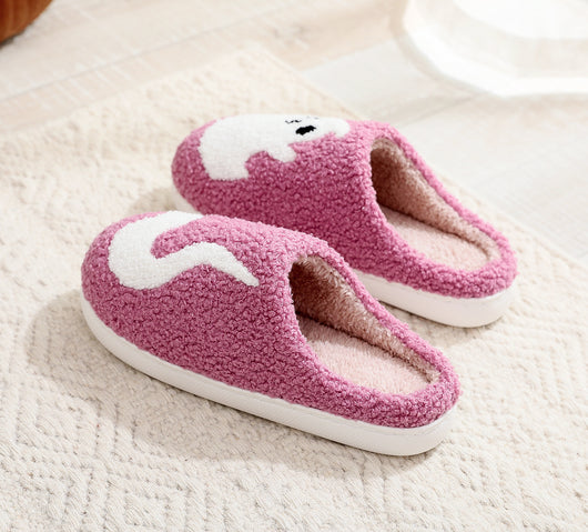 Pantuflas de Algodón Fantasma Halloween Púrpura - Image 7