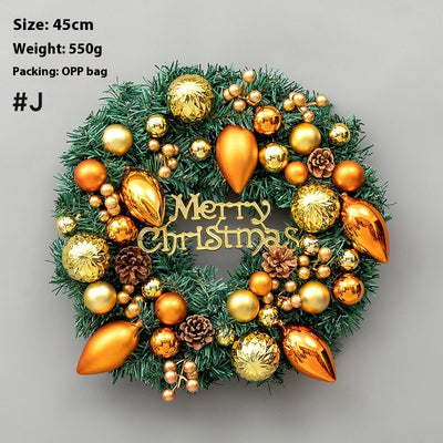 Árbol de Navidad Invertido con Guirnalda de Ratán y Adorno Cuerno - Image 16