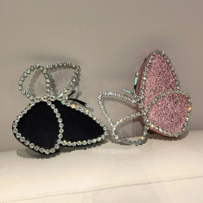 Clutch Mariposa con Diamantes para Eventos Elegantes - Image 3