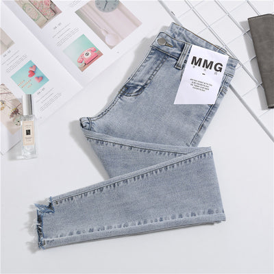 Pantalones Skinny de Mezclilla Claros - Image 10