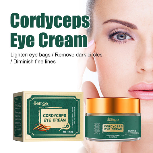 Crema Contorno de Ojos con Cordyceps - Reduce Ojeras y Líneas de Expresión