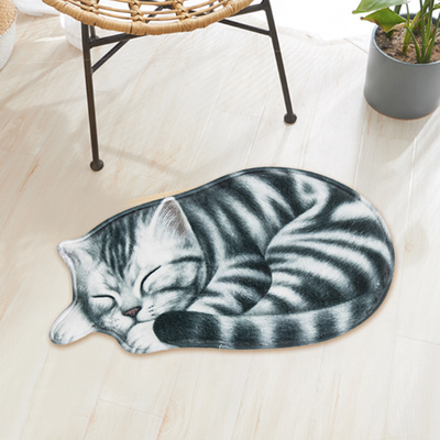 Tapete de Gato Absorbente Antideslizante para Baño, Cocina y Entrada - Image 4