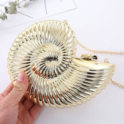 Bolso de Noche Elegante Conch - Versátil para Eventos y Banquetes - Image 3