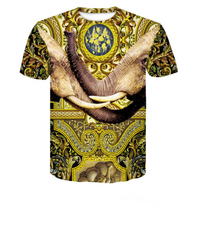 Camiseta 3D Unisex Estilo Anime - Diseño Saiyan Moda Verano